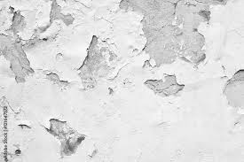 White Paint Ling Off Texture Stock