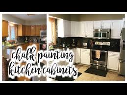 How I Chalk Painted My Kitchen Cabinets