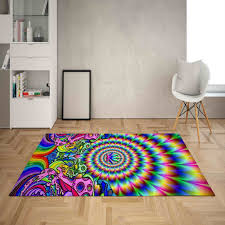 trippy home decor collection rug