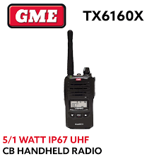 Everyone has made an assumption here, and the answers given are predicated on, that the op is talking about vhf/uhf hts. Gme Tx6160x 5 1 Watt Ip67 Uhf Cb Handheld Radio Black