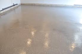 paint an epoxy concrete floor coating