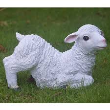 Resin Craft Sheep Statues Animal Model