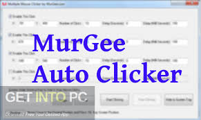No need to install / buy any other hardware device to provide continuous mouse input to your computer. Murgee Auto Clicker Free Download