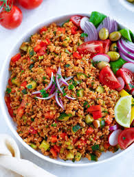 turkish bulgur salad aka kisir