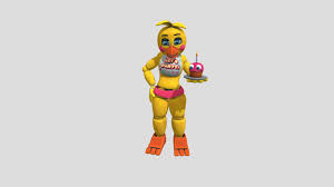 Toy chica 3d animation
