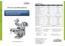 Jukon industrial machines (shanghai) co., ltd. Cnc Knee Type Milling Machine Cnc Knee Type Milling Machine Dynaway Machinery Co Ltd Product Information