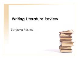 analysis essay ghostwriting website us graduate program     SlideShare     importance of literature review in research proposal