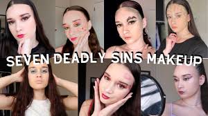 seven deadly sins makeup a week of