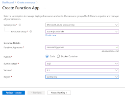 how to trigger an azure function from