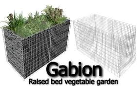 Gabion Raised Garden Beds Self