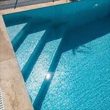 Glass Pool Tiles Teal Turquoise