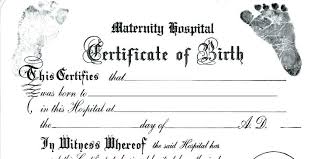 Blank Birth Certificate Images Birth Certificate Template