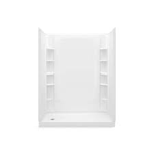 Back Shower Wall In White 72332700