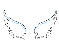 For starters it simplifies the drawing process and makes complex drawings easier and less intimidating. How To Draw Angel Wings In A Few Easy Steps Easy Drawing Guides