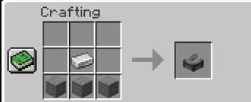The stonecutter is a block that allows to craft stone stairs, bricks and walls out of the equivalent stone. Minecraft Stonecutter Minecraft Recipe For Dummies 2021
