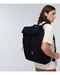 y 3 utility backpack in black for men