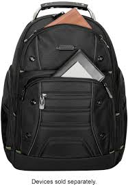 drifter essentials backpack black