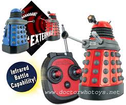 doctor who action toys rc dalek drone