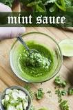 What is the difference between mint sauce and mint jelly?