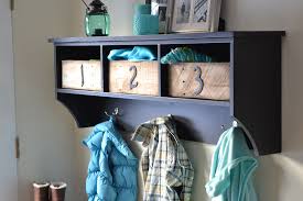 Entryway Bench And Storage Shelf With