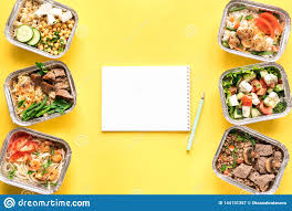Nutrition Plan And Meals Stock Image Image Of Concept