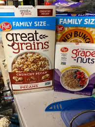 great grains crunchy pecan breakfast cereal