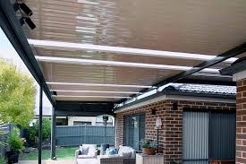 Aluminium Verandah Roofing Systems