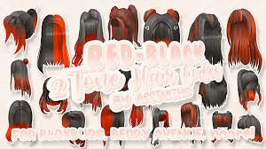 berry avenue codes hair red black two