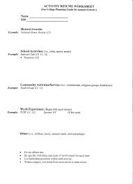example resume for high school students for college applications     clinicalneuropsychology us