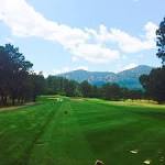 Blue at Eisenhower Golf Course in Colorado Springs, Colorado, USA ...