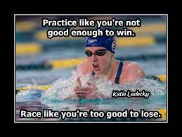 So, katie ledecky is really, really good at swimming. Katie Ledecky Practice Swimming Quote Poster Motivational Swimmer Wall Art Gift Arleyart Com