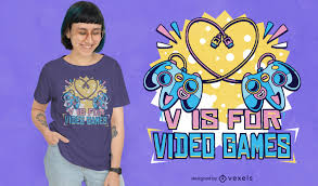 v is for video games valentine s day t