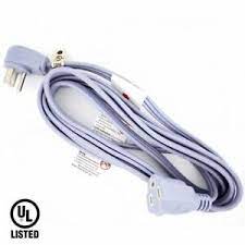 It's a heavy load like an air conditioner, so use an air conditioner extension cord. Heavy Duty Appliance Air Conditioner Refrigerator Ac Electrical Extension Cord Ebay