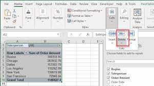 a pivot table in excel google sheets