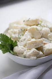 creamy potato salad no eggs lauren