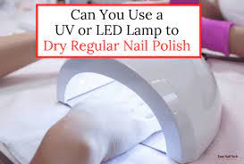 led l to dry regular nail polish