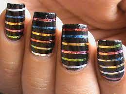 striping tape nail art tutorial you