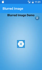 blurred image in xamarin forms