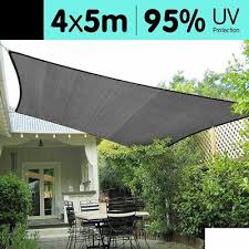 China the sun shade sails adopt high density polyethylene uv protected fabric, uv resistant , sunproof and breathable. Garden Structures Shade Water Resistant Shade Sail Sun Canopy Patio Awning Garden 96 Uv Block 3 Sizes Garden Patio Zu Studentlounge De