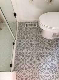 luxury vinyl tile floors for a bathroom