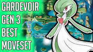 Gardevoir Gen 3 Best Moveset - Gardevoir Best Moveset Moves Pokemon Emerald  Ruby Sapphire Red Green - YouTube
