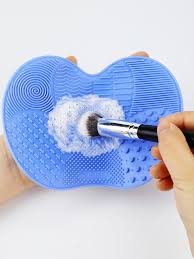 silicone brush cleaning mat 1pc small