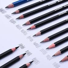 Us 0 17 30 Off Black Sketch And Drawing Pencil Hb 2h 1b 2b 3b 4b 5b 6b 7b 8b 12b 14b Painting Pencils Art Highlight Sketch Charcoal Pen B021 In