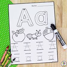 letter tracing worksheets free
