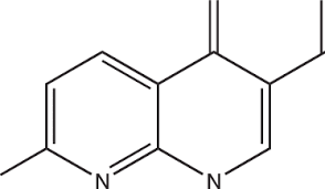 chemical structure of nalidixic acid