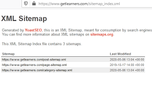 xml parsing error in sitemap wordpress