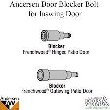 Andersen Door Blocker Bolt For Inswing Door