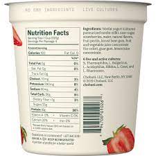 chobani strawberry blended non fat