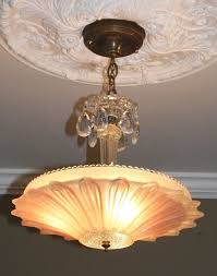 Vintage Ceiling Light Glass Shade