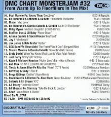 Dmc Chart Monsterjam 32 Strictly Dj Only